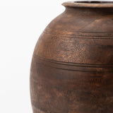 Aged Wood Vase