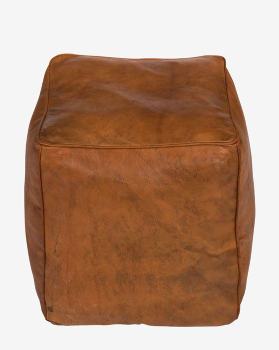 Aldo Leather Ottoman