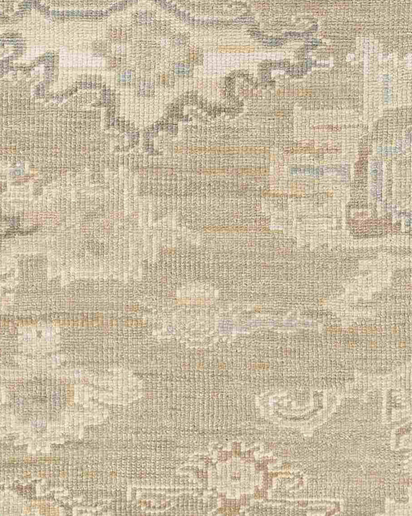 Antalya Taupe Hand-Knotted Rug