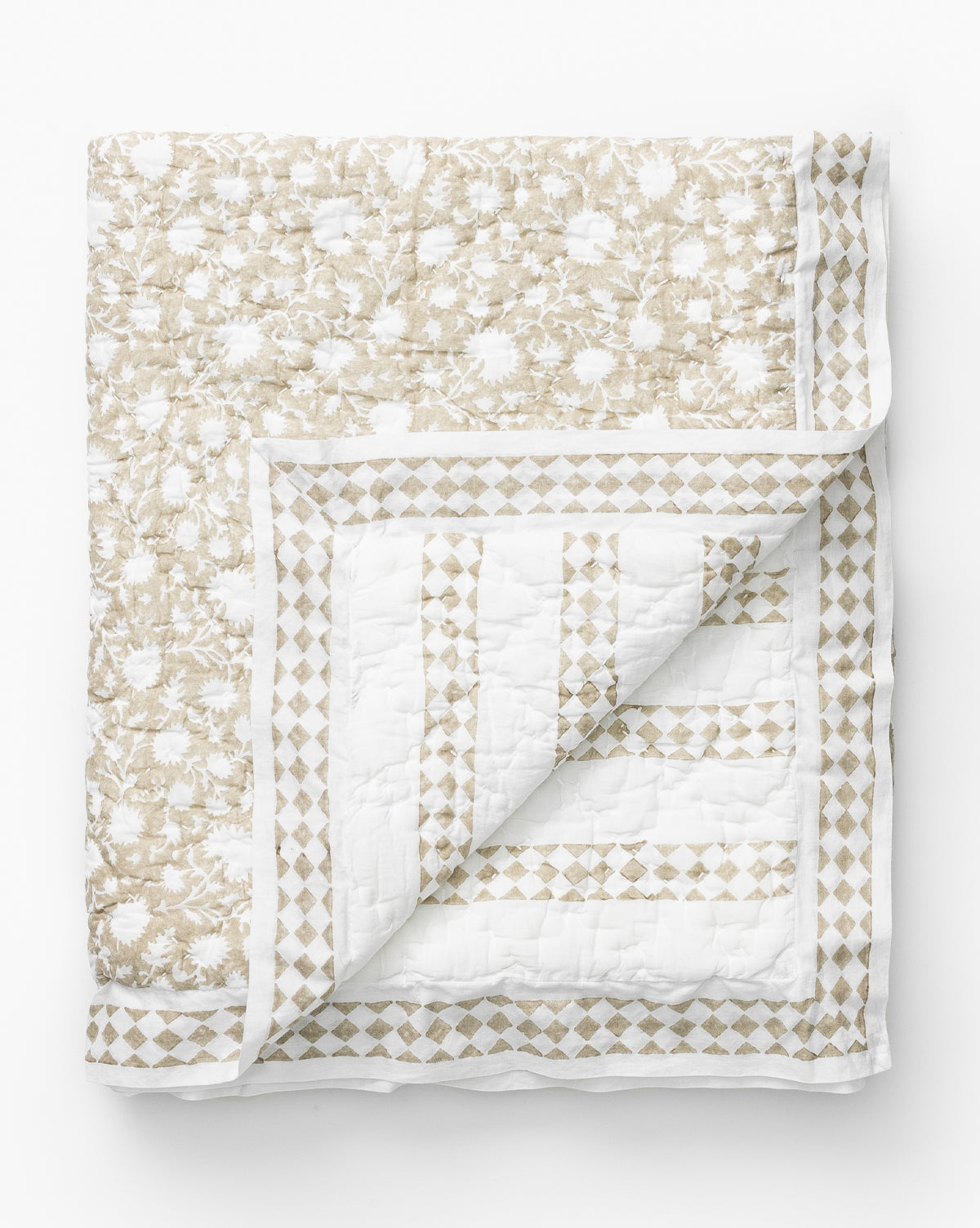 Arcadia Block Print Kids Quilt