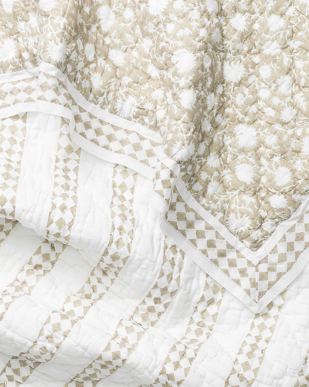 Arcadia Block Print Kids Quilt