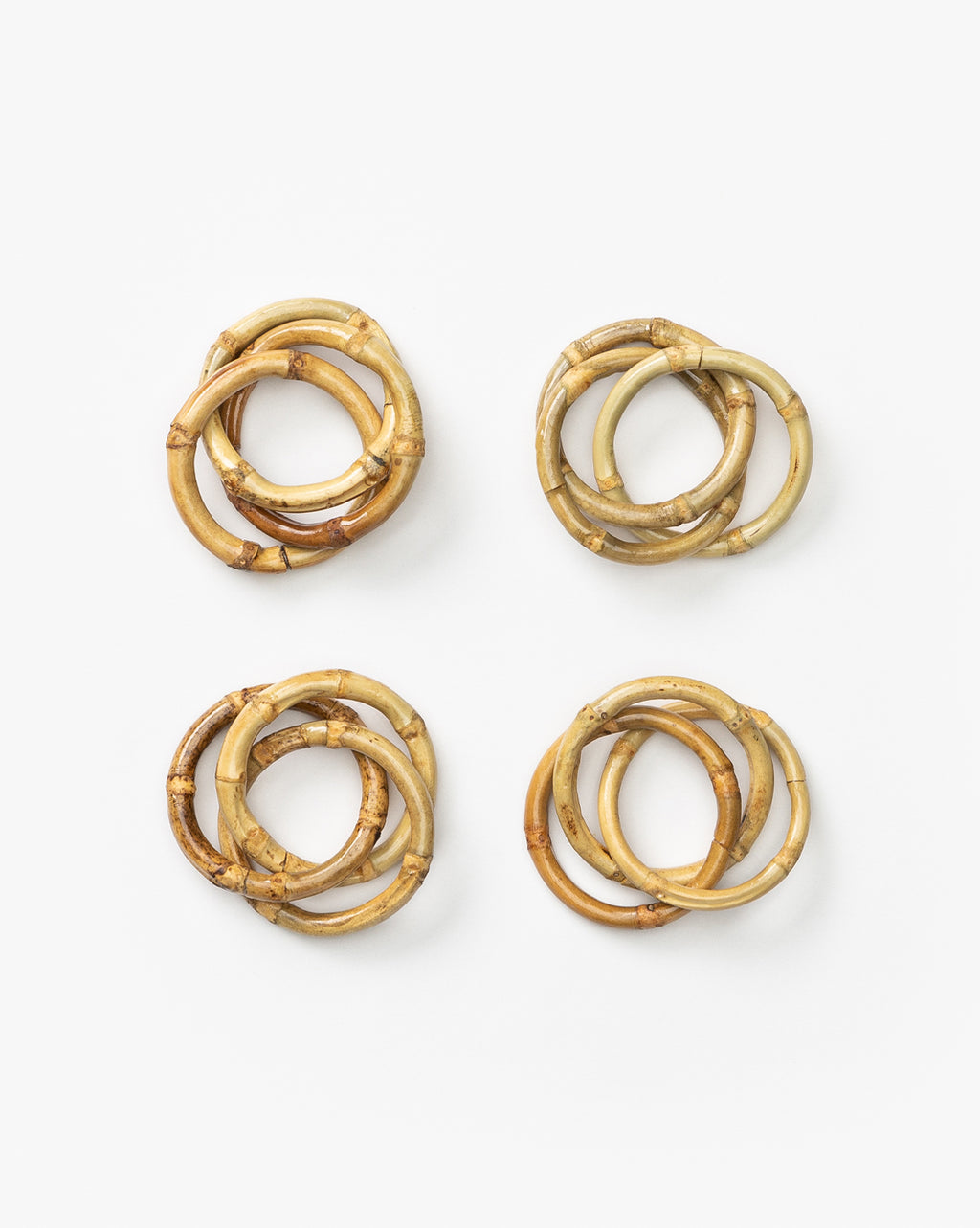 Napkin rings/scarf pins set of 4 - Detti Originals