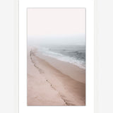Beach Walk into the Fog