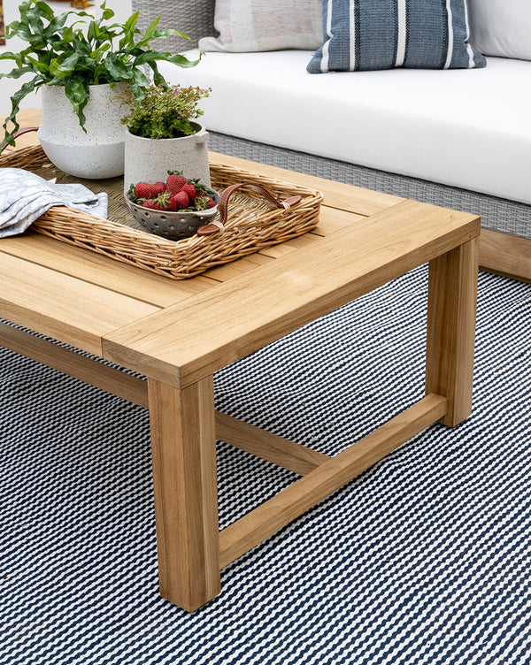 Berdine Teak Outdoor Coffee Table