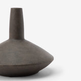 Brown Long Necked Vase