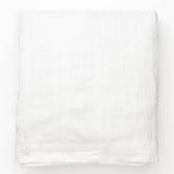 Carter Woven White Linen Duvet