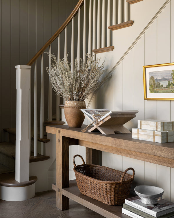 Wicker Handled Basket