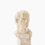 Cement Head Sculpture