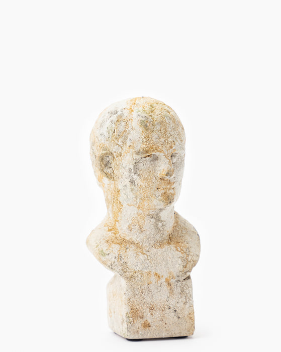 Cement Head Sculpture