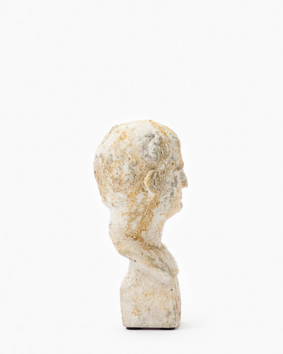 Cement Head Sculpture