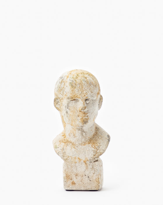 Cement Head Sculpture
