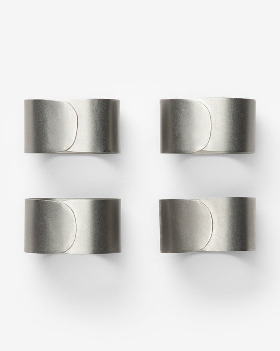 Brushed Stainless Steel Napkin Ring