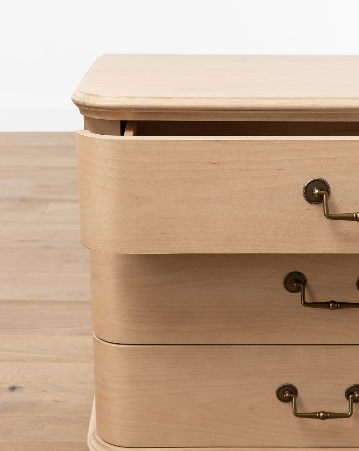  traditional nightstand, brass hardware, bedroom furniture, neutral nightstand 