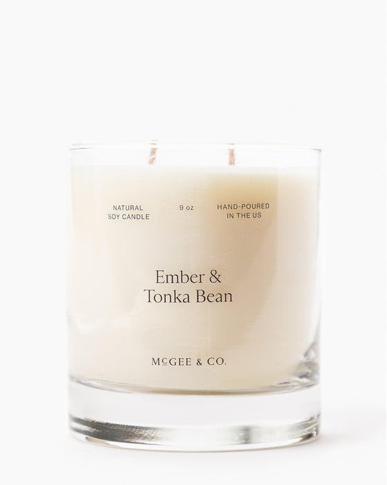 Ember & Tonka Bean Candle