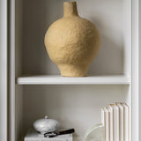 Long Necked Paper Mache Vase