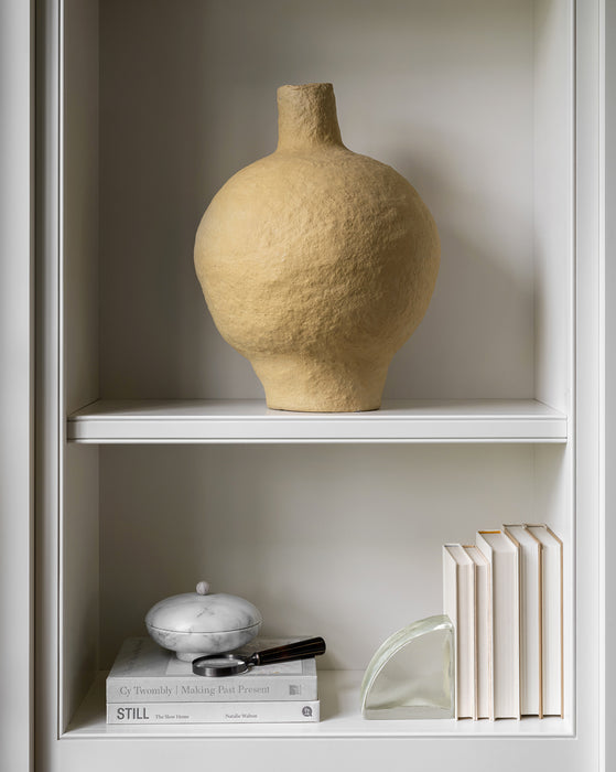 Long Necked Paper Mache Vase