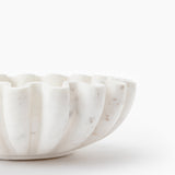 Fluted Marble Bowl