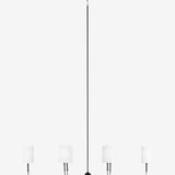Foxdale Six Light Linear Chandelier