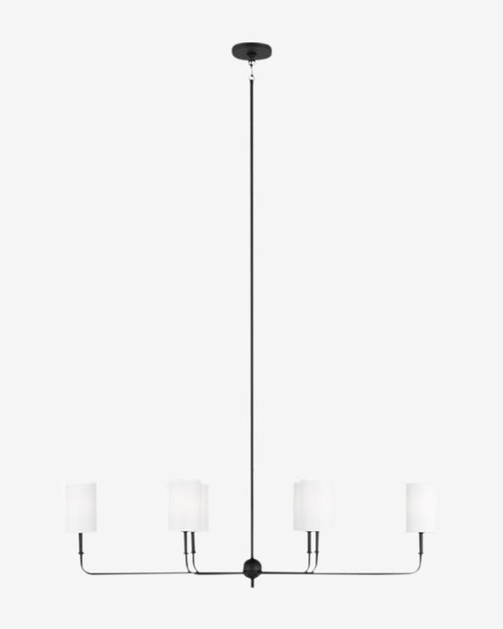 Foxdale Six Light Linear Chandelier