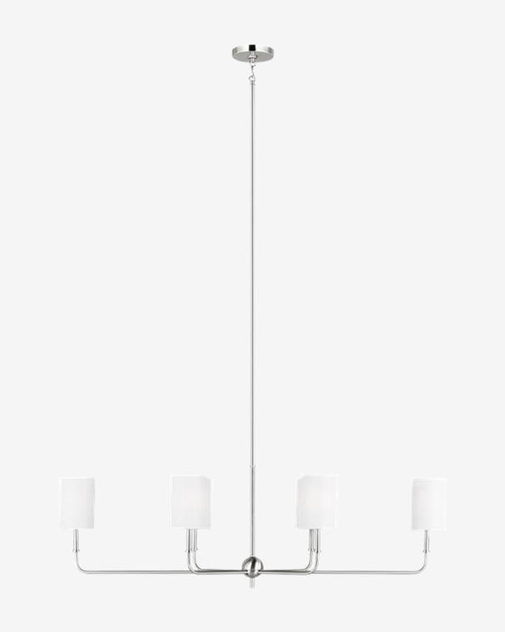 Foxdale Six Light Linear Chandelier
