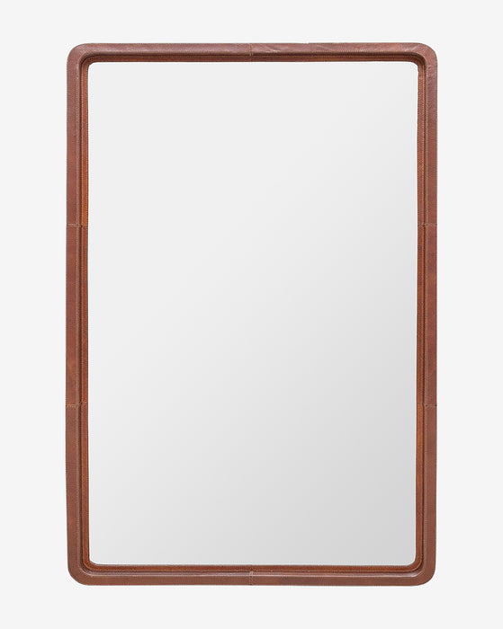 Franklin Leather Mirror