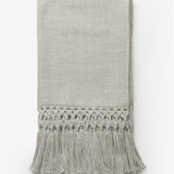 Fringed Alpaca Throw