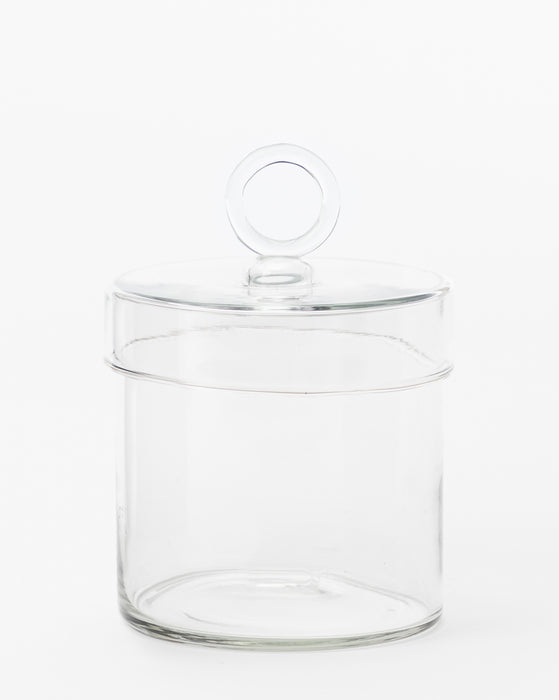 Glass Lidded Canister