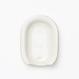 Glazed Stoneware Spoon Rest