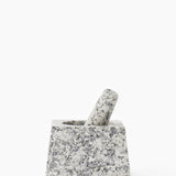 Granite Square Mortar & Pestle