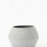 Gray Glass Vase