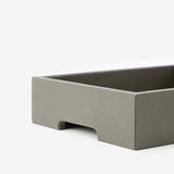 Gray Shagreen Tray