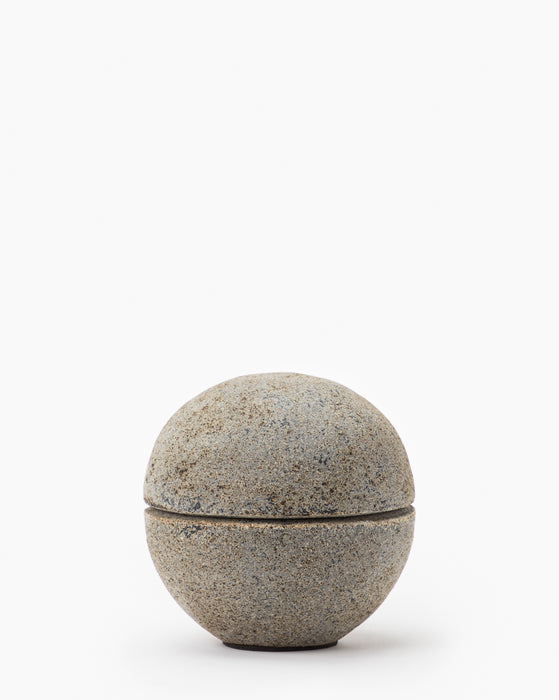 Gray Terracotta Storage Jar