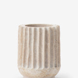 Grayson Travertine Vase