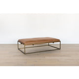 Harlow Leather Bench