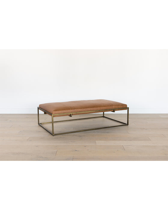 Harlow Leather Bench