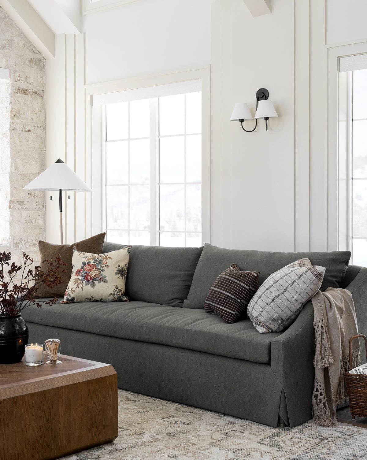 Everleigh Slipcover Sofa 96.5"
