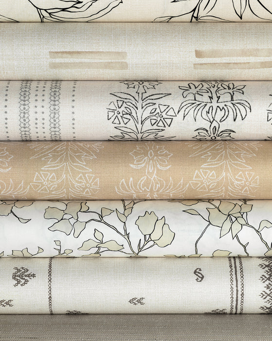 Blair Sketched Floral Wallpaper