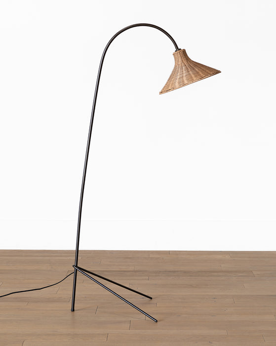 Johanson Woven Floor Lamp