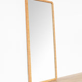 Jovie Woven Floor Mirror