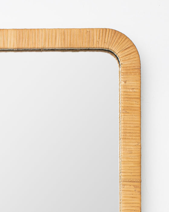 Jovie Woven Rectangle Mirror