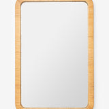 Jovie Woven Rectangle Mirror