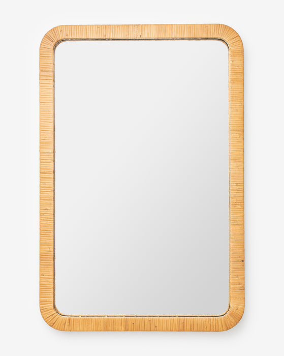 Jovie Woven Rectangle Mirror