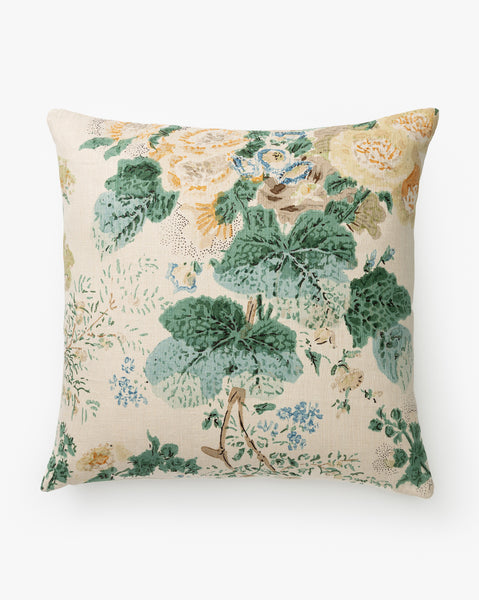 Magnolia Wreath Watercolor Pillow Cover – Returning Grace Designs