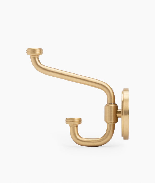 Kent Double Brass Hook