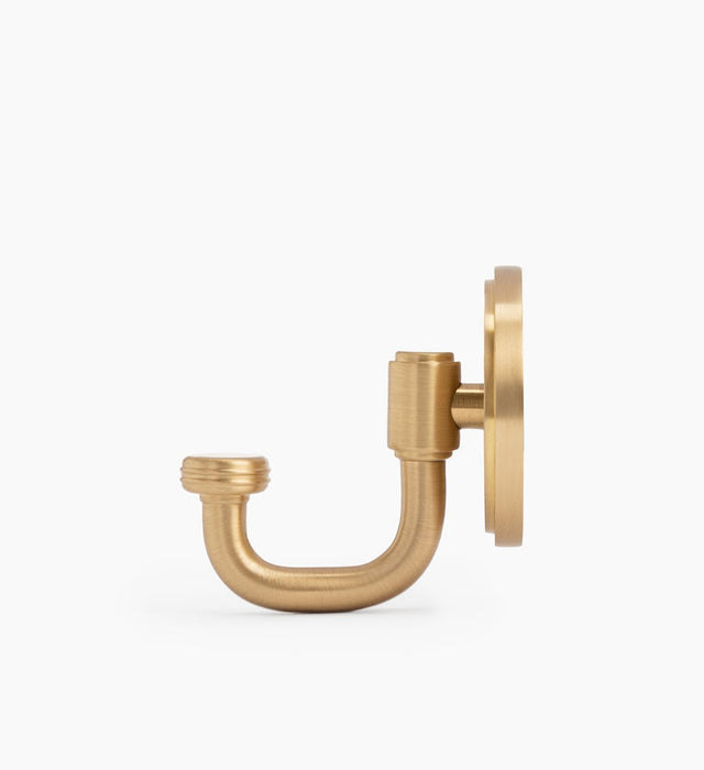 Kent Single Brass Hook