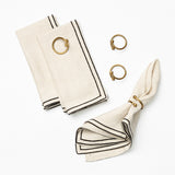 Kinne Metal Napkin Rings (Set of 4)