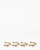 Kinne Metal Napkin Rings (Set of 4)
