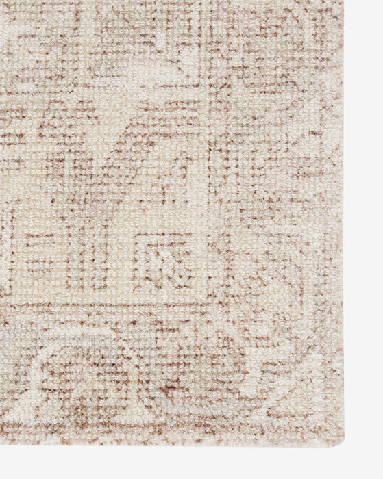 Lenola Taupe Handwoven Wool Rug