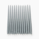 Light Gray Taper Candles(Set of 12)