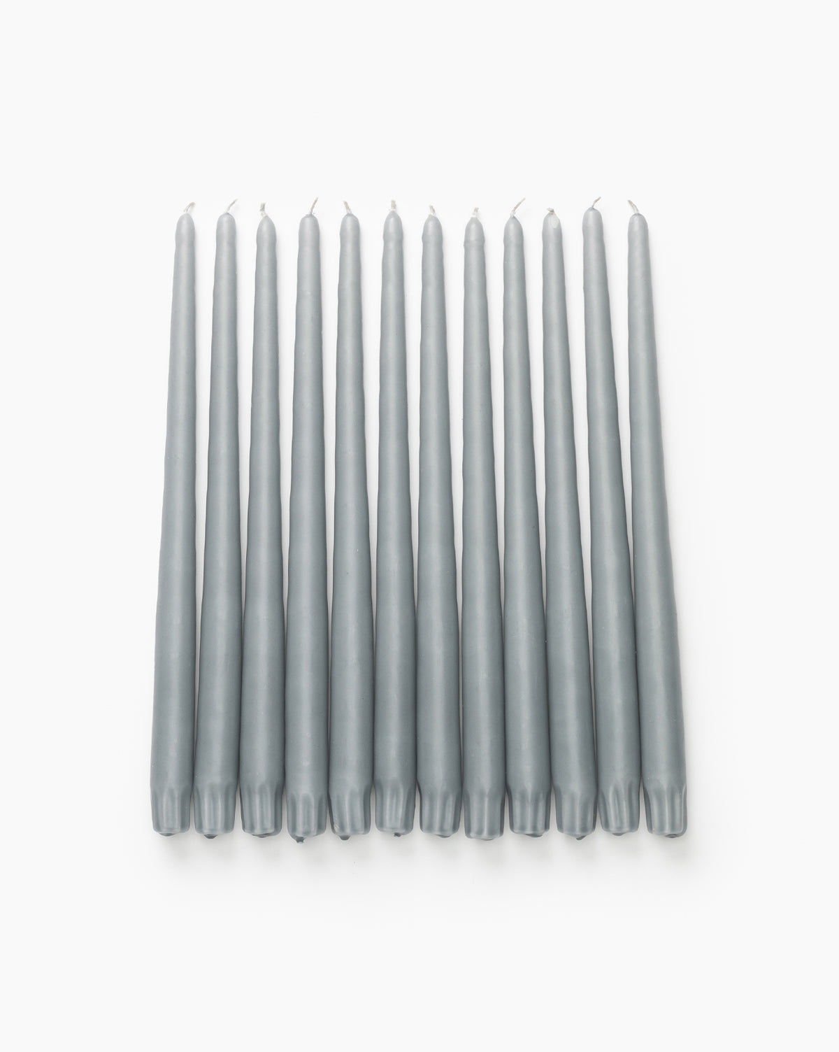 Light Gray Taper Candles(Set of 12) McGee & Co.